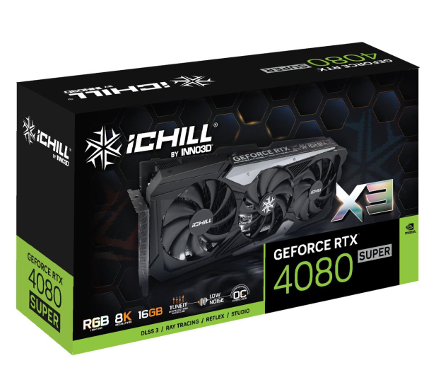 INNO3D GeForce RTX 4080 Super Ichill X3 16GB GDDR6X - 1210176 - zdjęcie 3